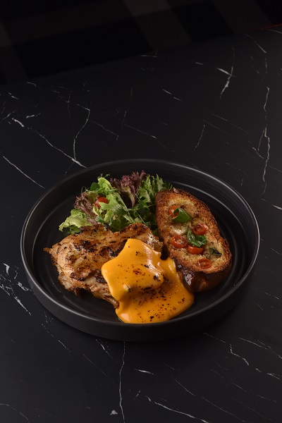 Grilled Cheesy Chicken Steak